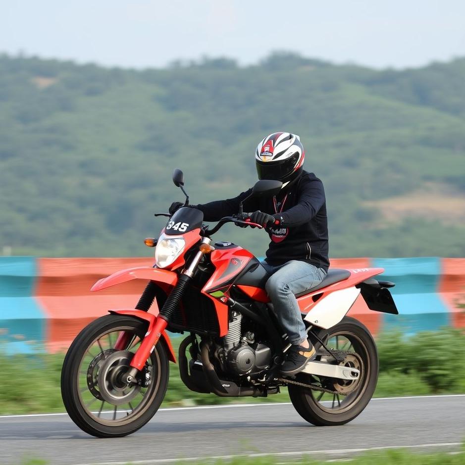 Dream : Using a motorbike