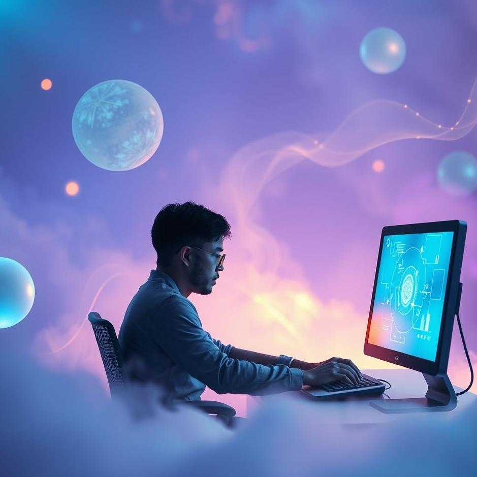 Dream : Using a PC in a dream