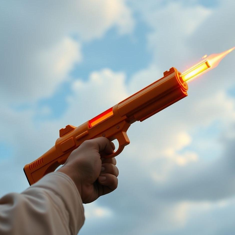 Dream : Using a toy gun in a dream