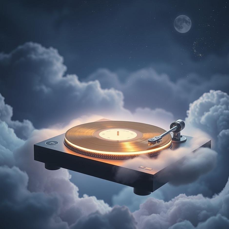 Dream : Using a turntable in a dream
