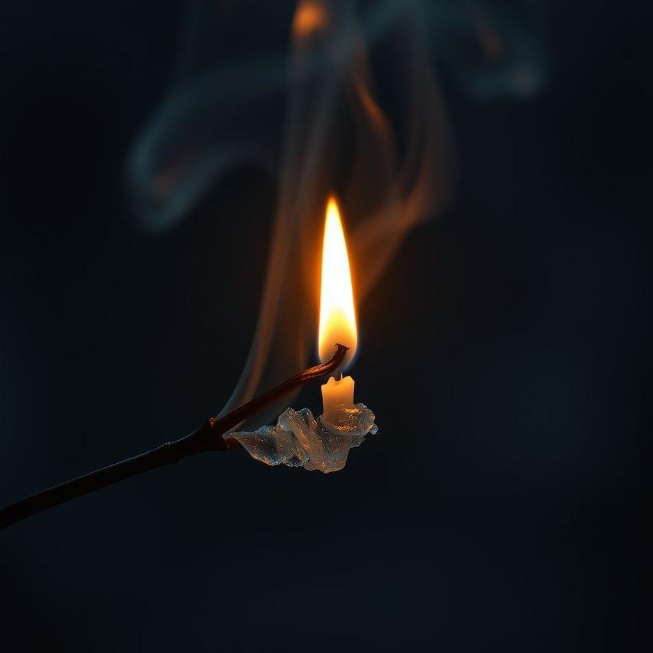 Dream : Using a wick in a dream