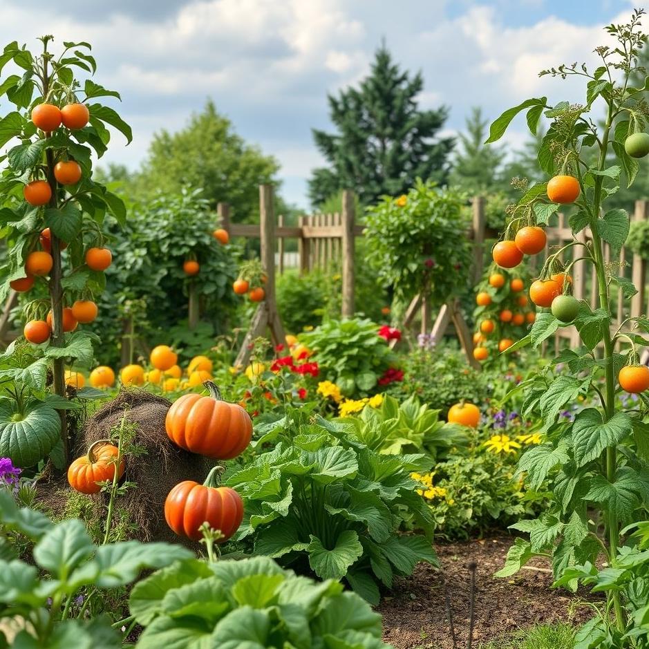 Dream : Vegetable and fruit garden in a dream