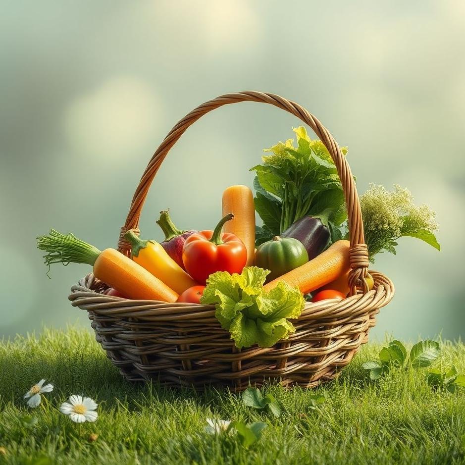Dream : Vegetable basket in a dream