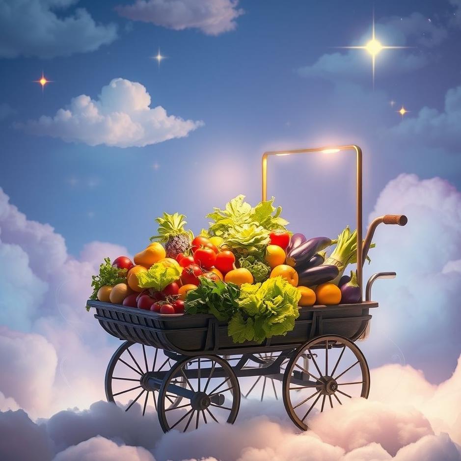 Dream : Vegetable cart in a dream