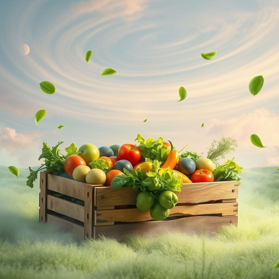 Dream : Vegetable crate in a dream