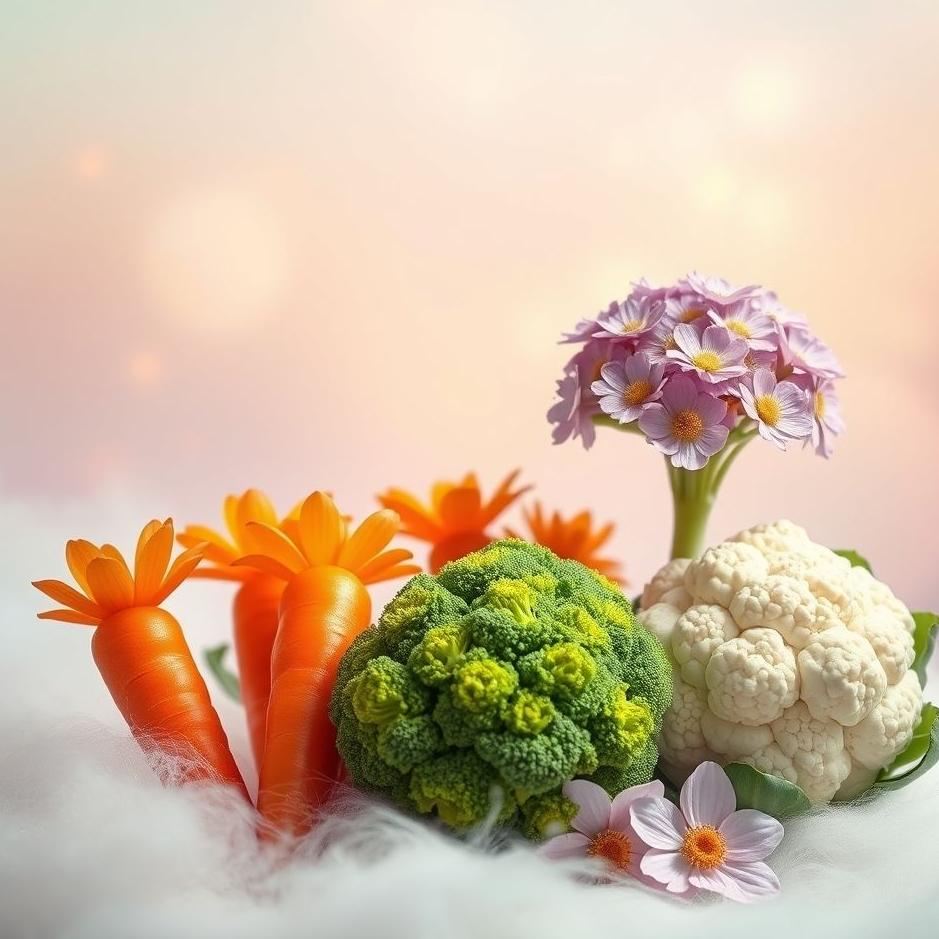 Dream : Vegetable flowers in a dream