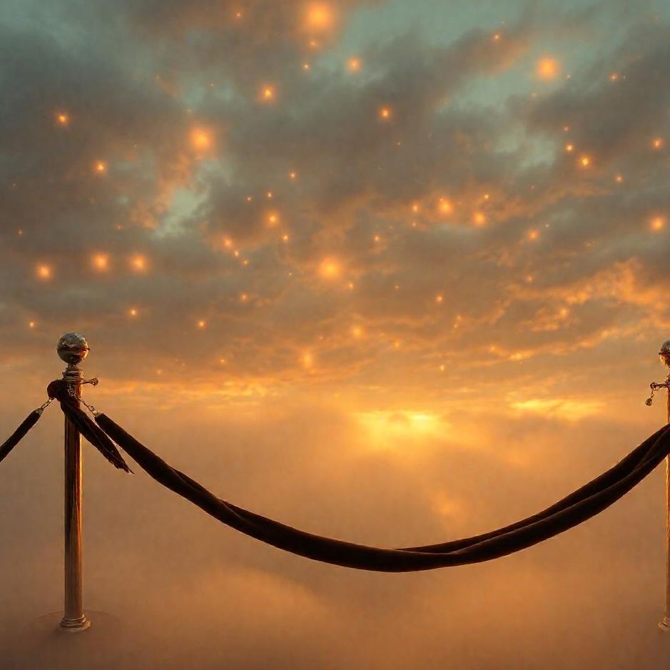 Dream : Velvet rope in a dream