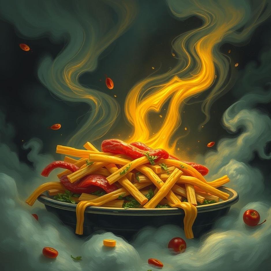 Dream : Vicious food in a dream