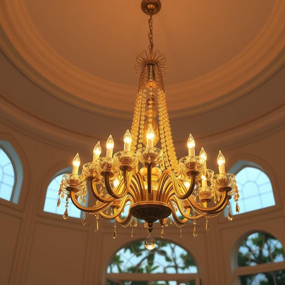 Dream : View chandeliers in the dream