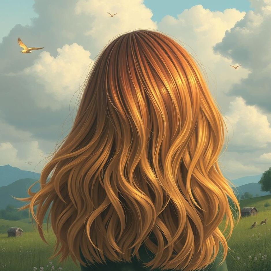Dream : Village-colored hair in a dream