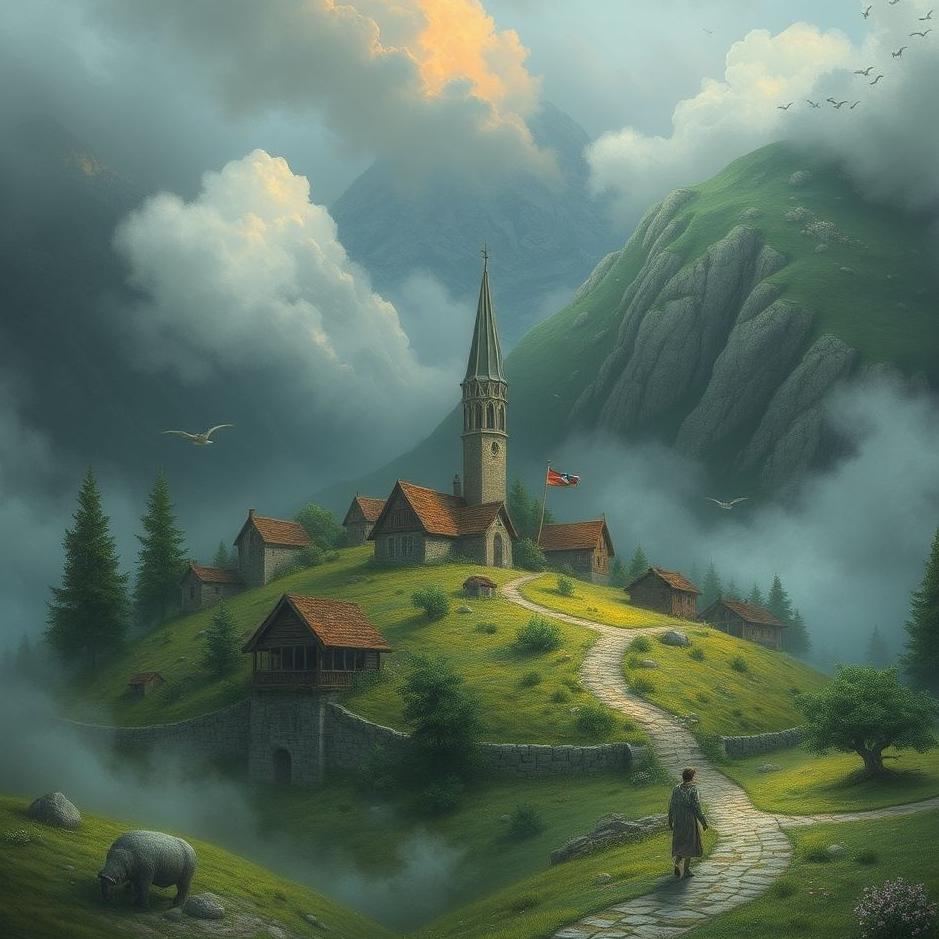 Dream : Village escaping in a dream