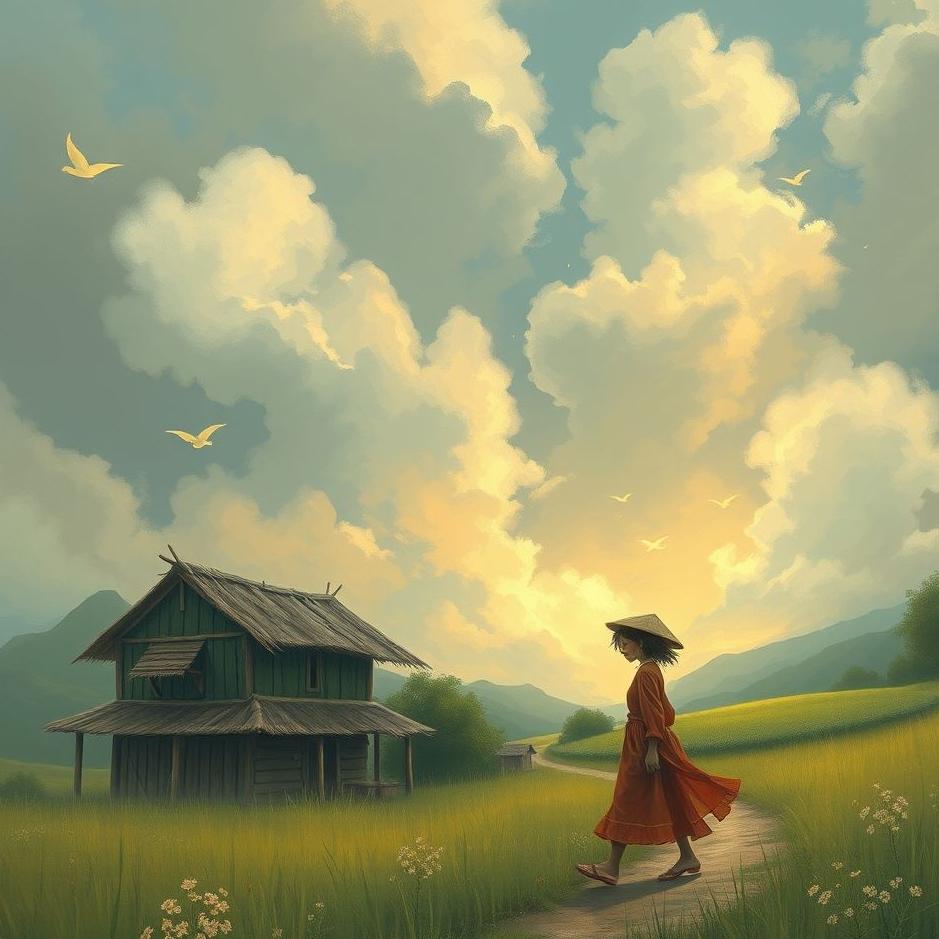 Dream : Village girl in a dream