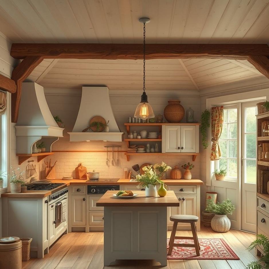 Dream : Village kitchen in a dream