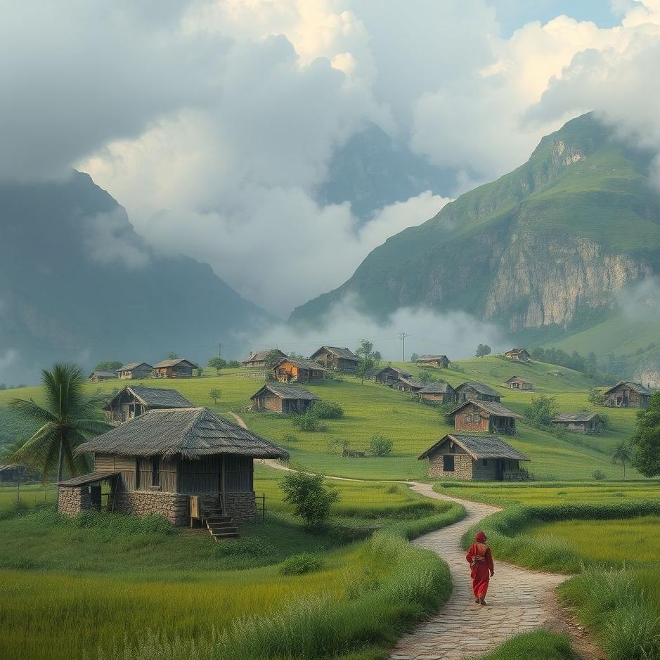 Dream : Village migrant in a dream