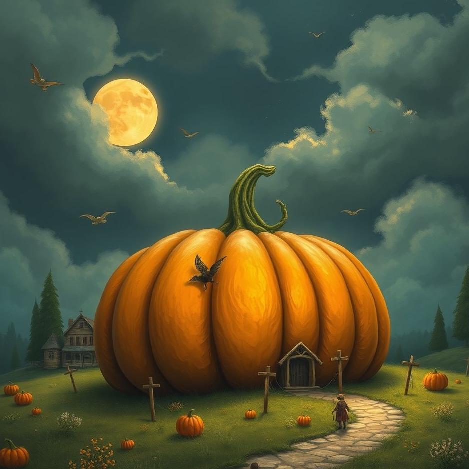 Dream : Village pumpkin in a dream
