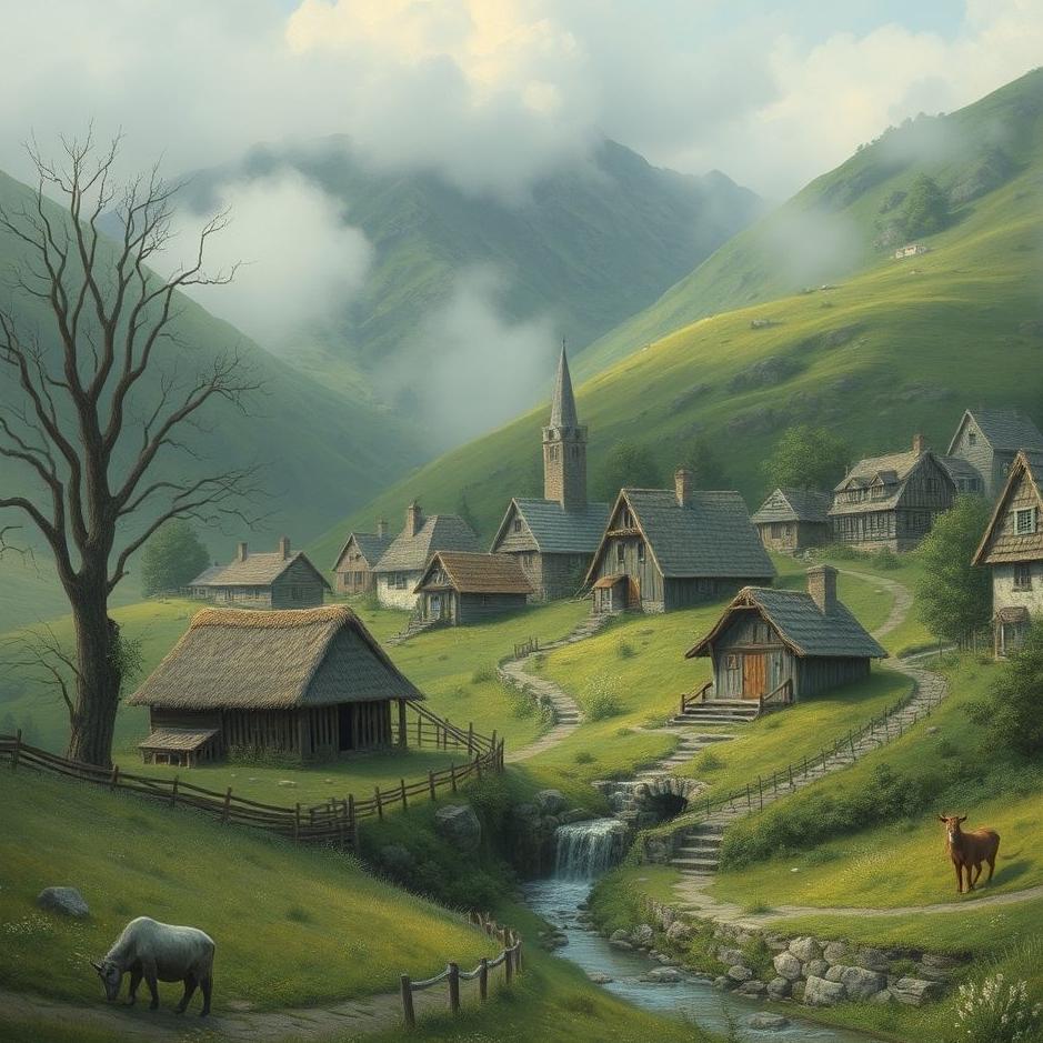 Dream : Village soap in a dream