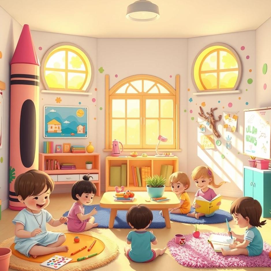 Dream : Visit kindergarten in the dream