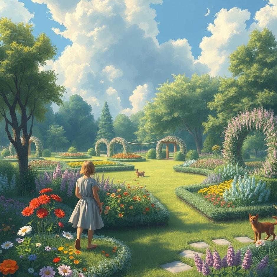 Dream : Visit the garden in the dream