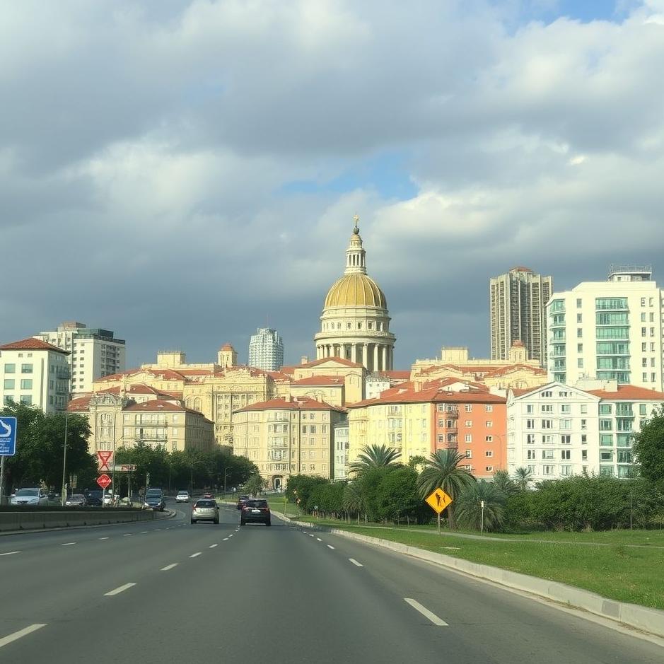 Dream : Visit to another city by car