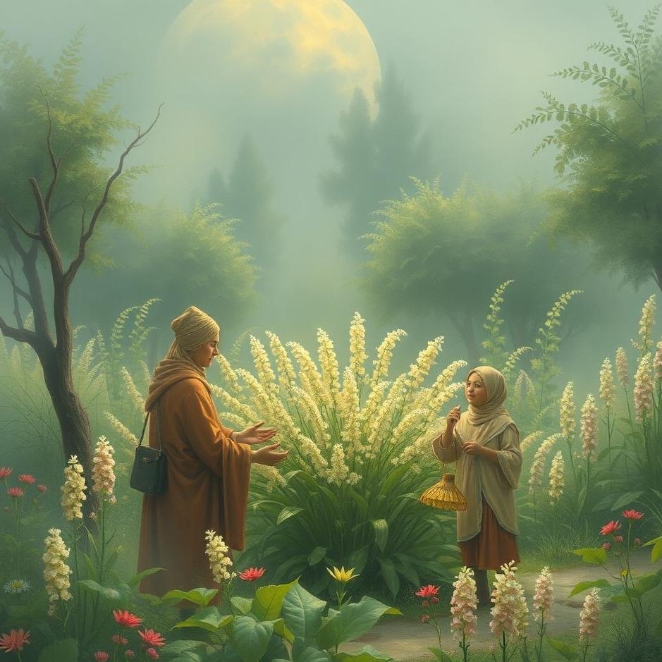 Dream : Visit to collect bamya from the garden in the dream