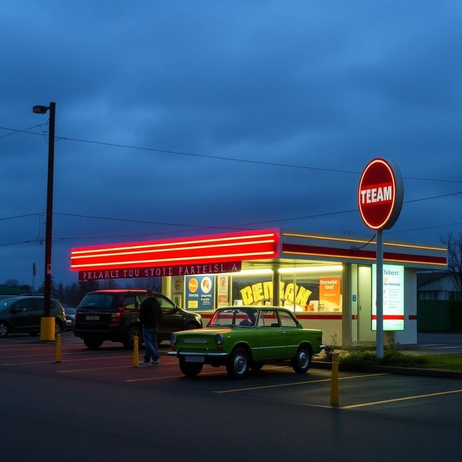 Dream : Visit to eat a car park fine in the dream