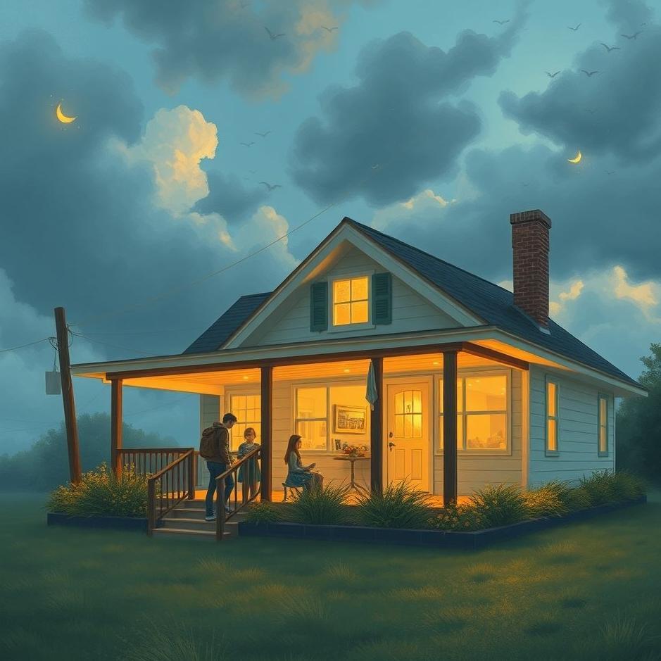 Dream : Visit to get home with friends in the dream