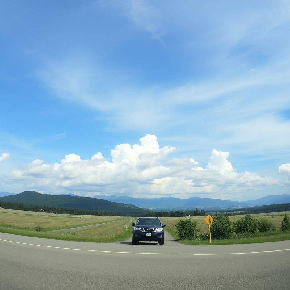 Dream : Visit to go in the air by car