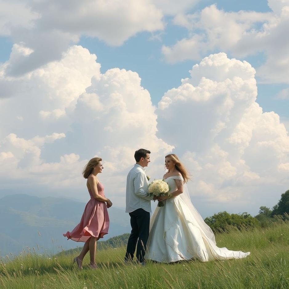 Dream : Visit to marry with friends in the dream