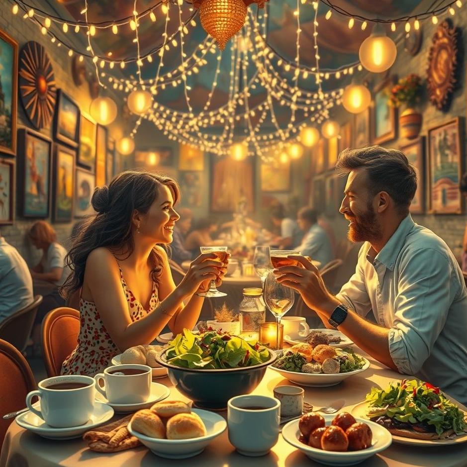 Dream : Visit to the restaurant with your friend in the dream