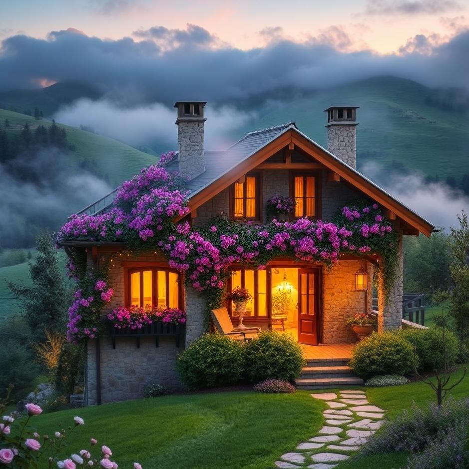 Dream : Visiting a beautiful house in a dream