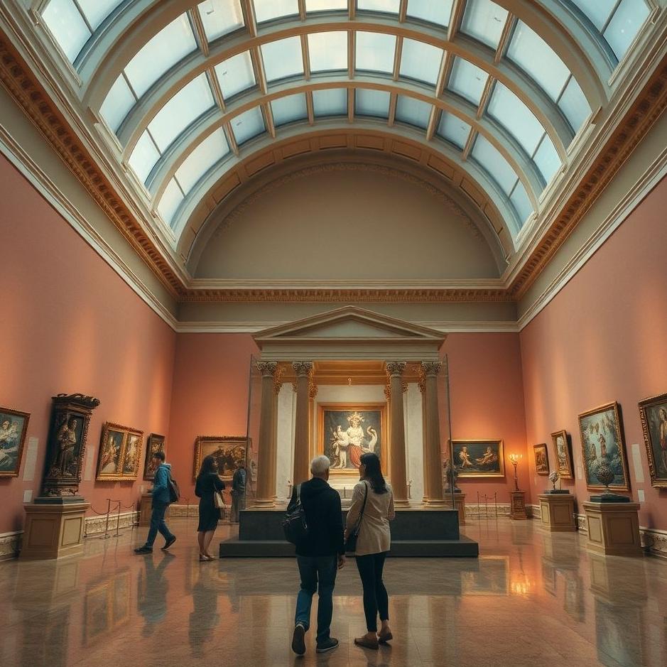 Dream : Visiting a museum in a dream