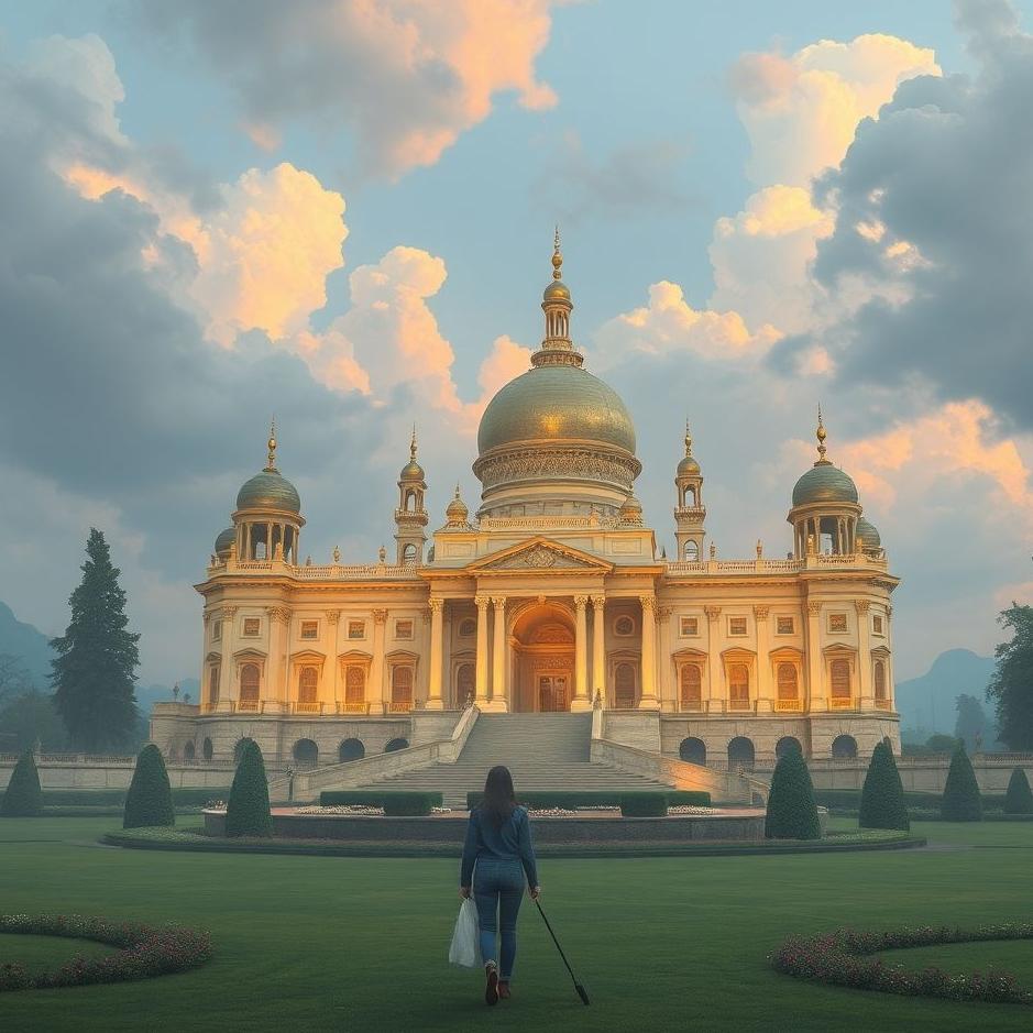 Dream : Visiting a palace in a dream