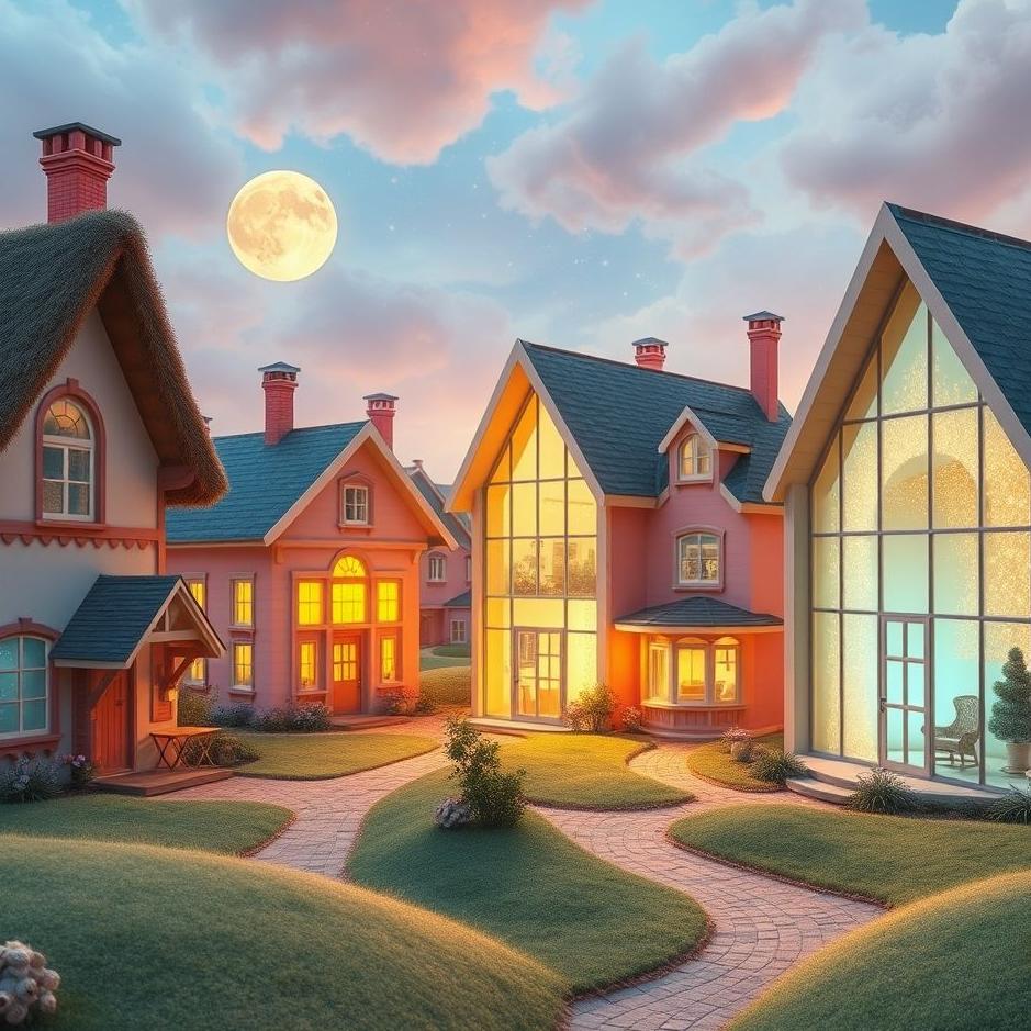 Dream : Visiting houses in a dream