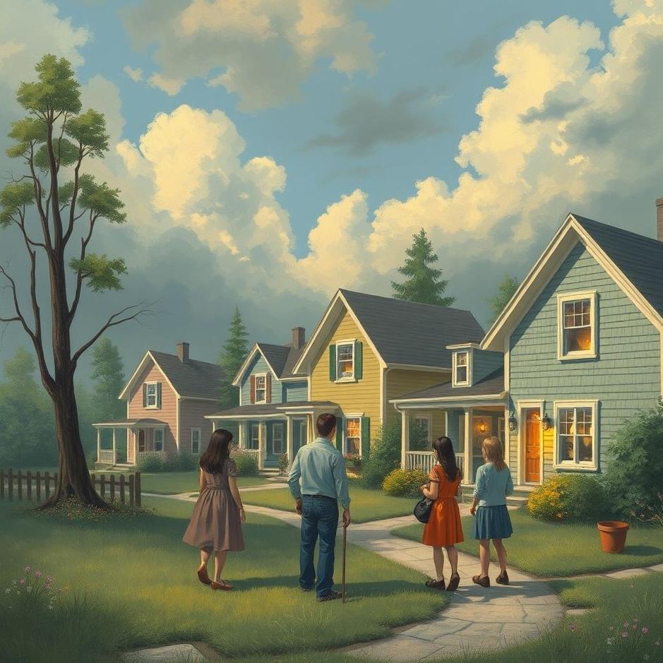 Dream : Visiting neighbors in a dream