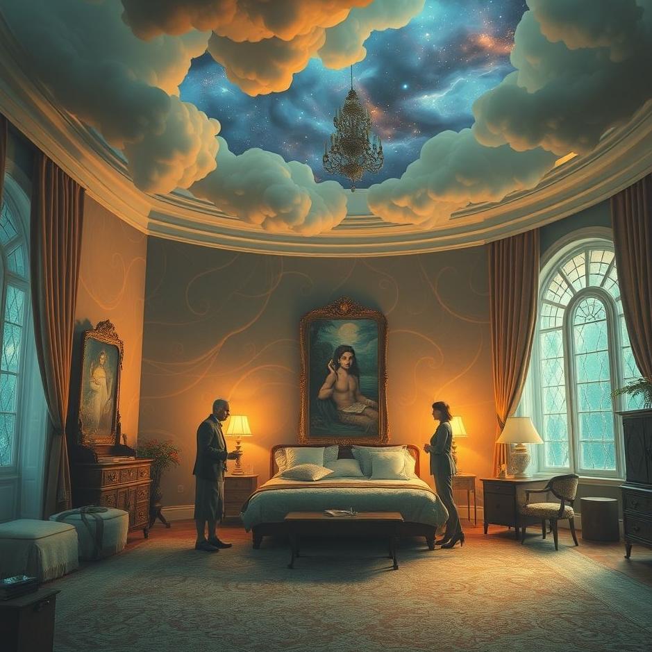 Dream : Visiting rooms in a dream