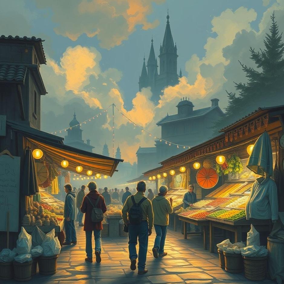 Dream : Visiting the market in a dream