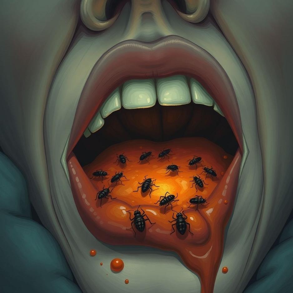 Dream : Vomit insects from the mouth in the dream