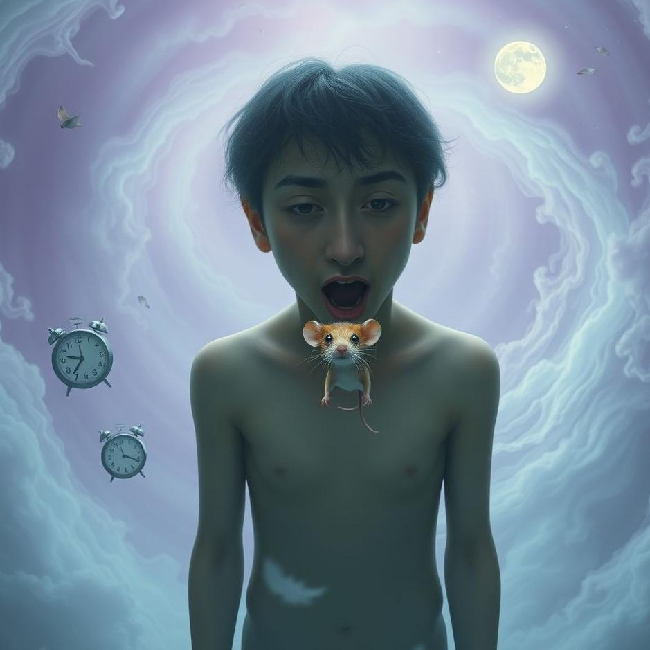 Dream : Vomiting a mouse in a dream