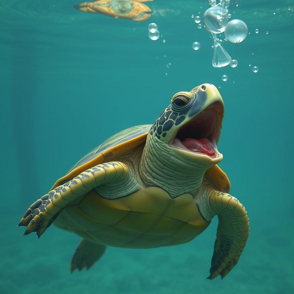 Dream : Vomiting a turtle in a dream