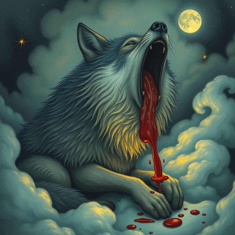 Dream : Vomiting a wolf in a dream