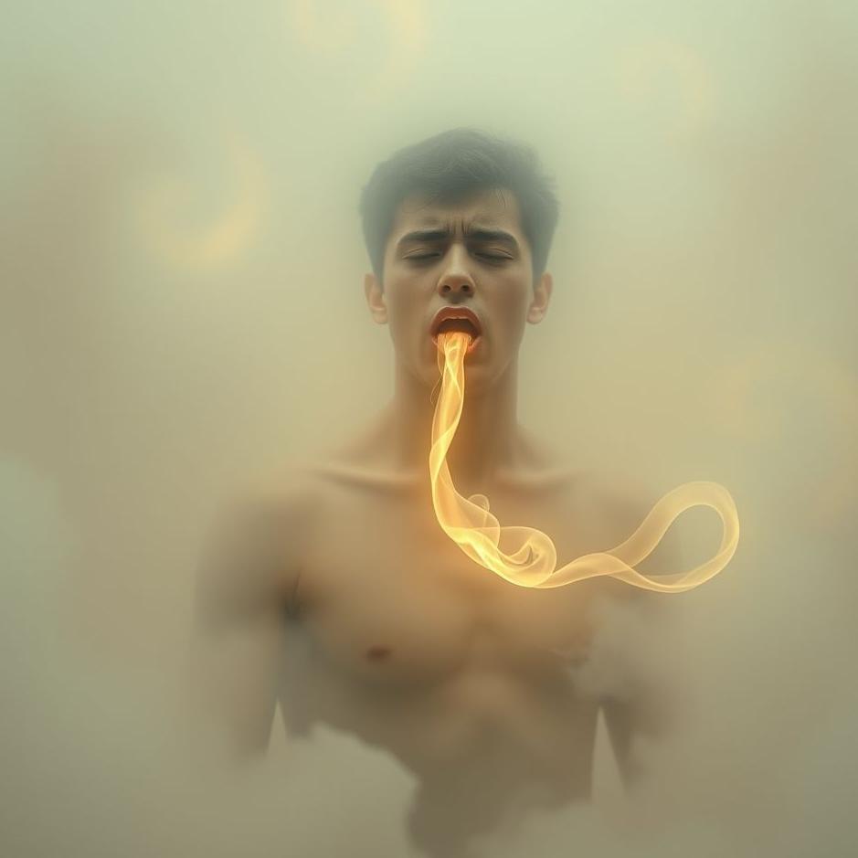 Dream : Vomiting bile in a dream