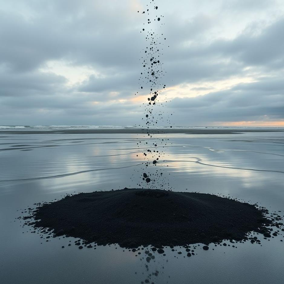 Dream : Vomiting black sand in a dream
