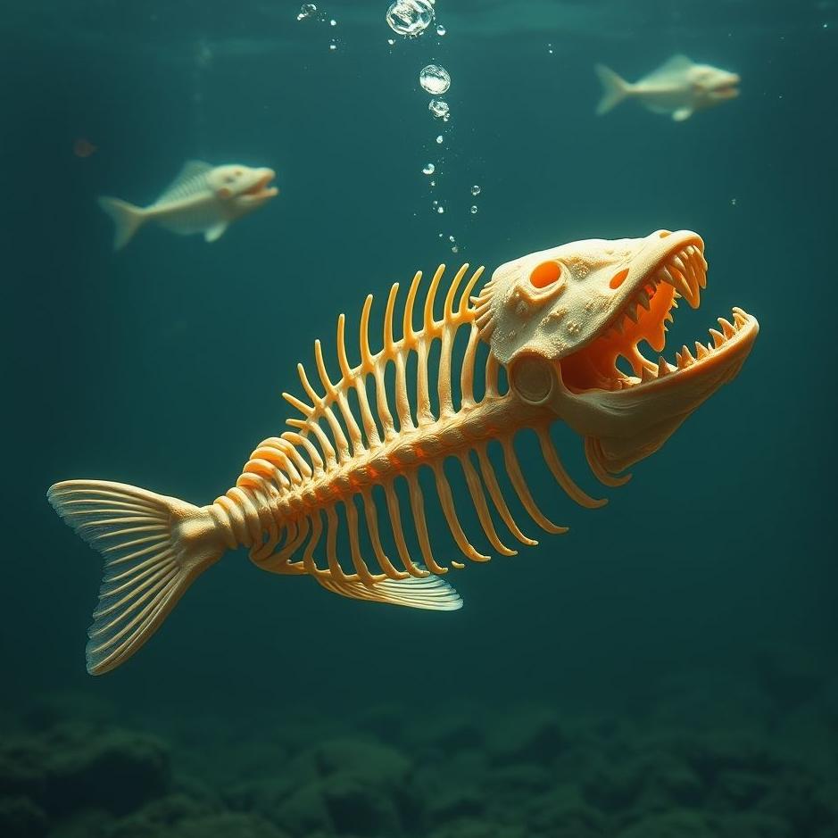 Dream : Vomiting fishbones in a dream