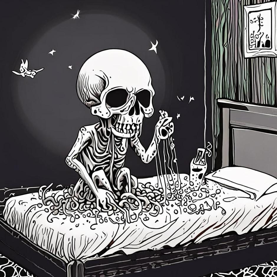 Dream : Vomiting maggots in your dream