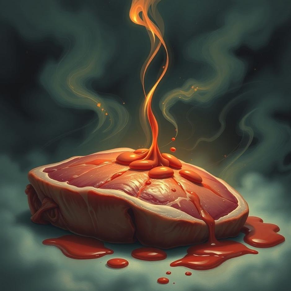 Dream : Vomiting meat in a dream