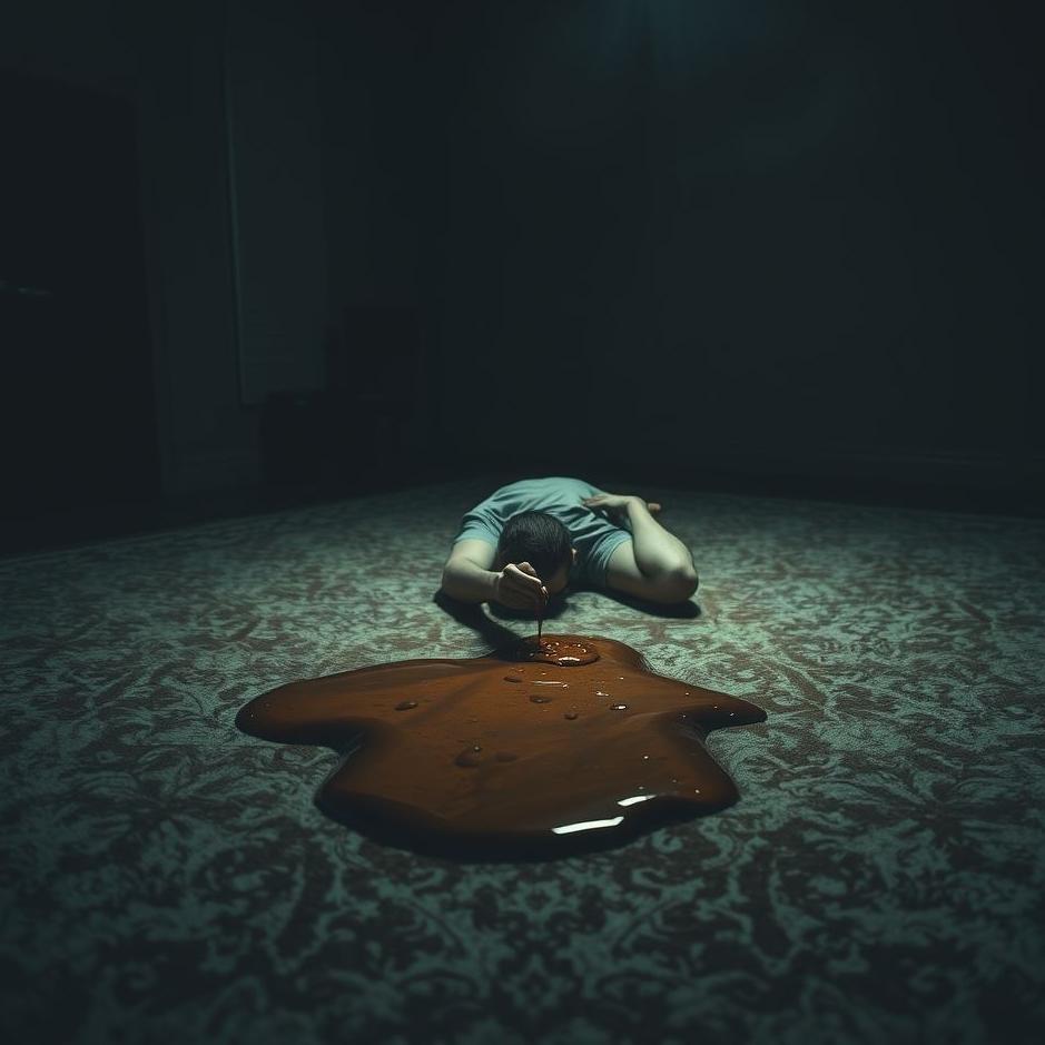 Dream : Vomiting on the carpet in a dream