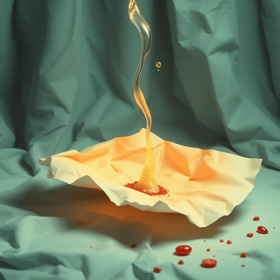 Dream : Vomiting paper in a dream