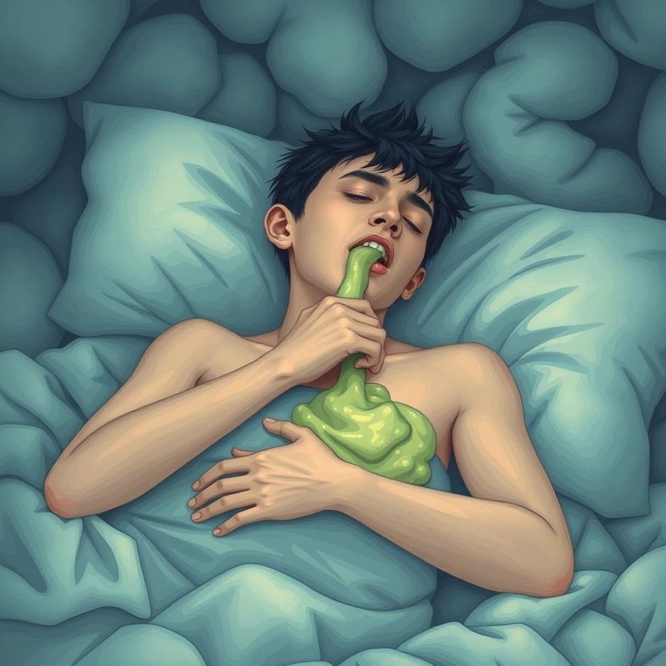 Dream : Vomiting phlegm in a dream