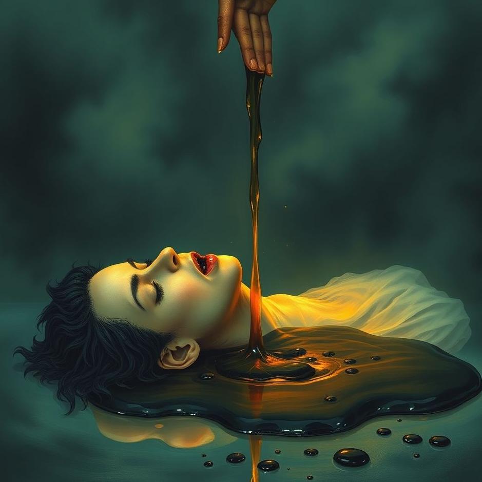 Dream : Vomiting tar in a dream