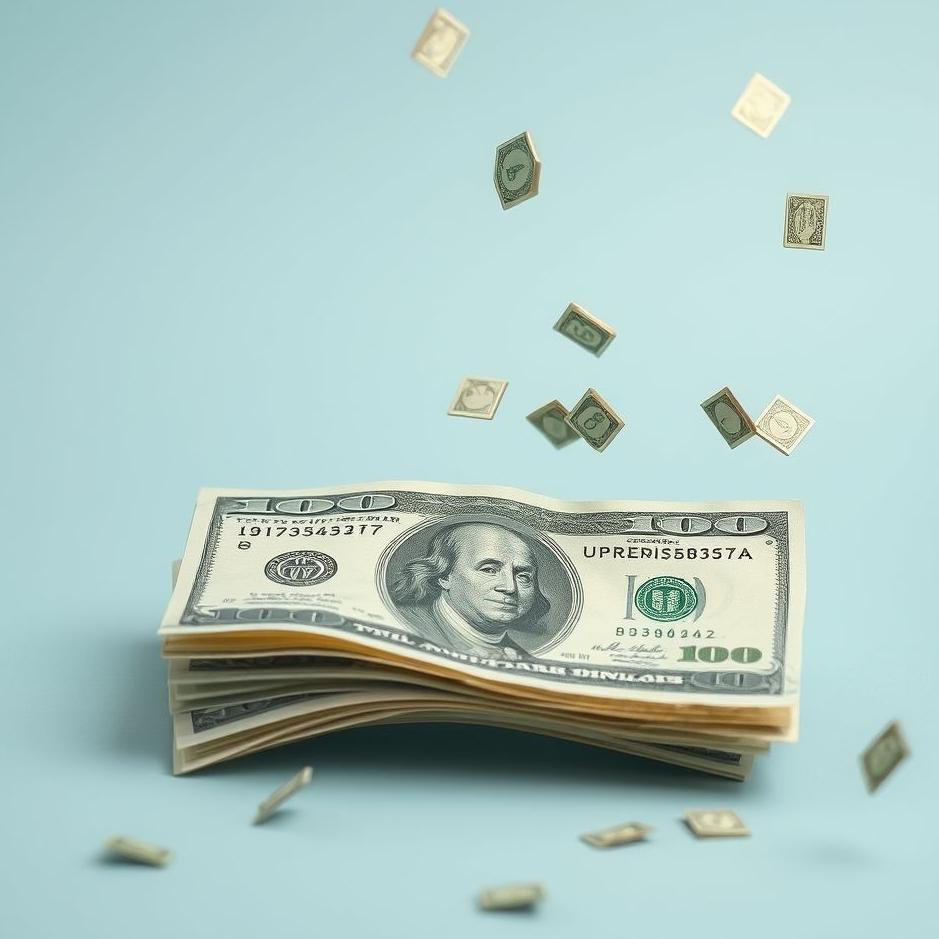 Dream : Wad of paper money in a dream